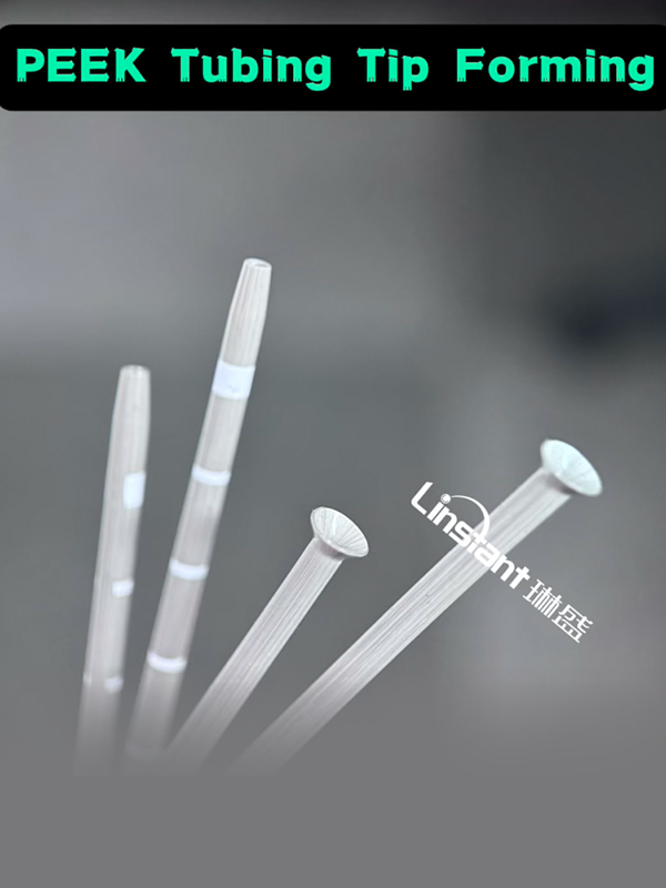  Moldagem de ponta de tubo PEEK